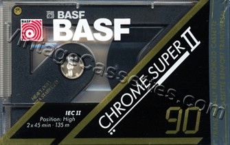 BASF BASF Chrome Super II 1991–93 Type II Cassette Tape