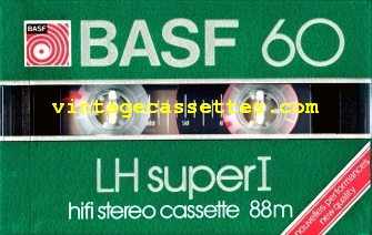 BASF BASF LH super I Type I alternative shell 1982–83 Type I Cassette Tape