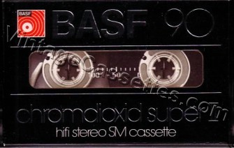 BASF BASF Chromdioxid Super II 1979–80 Type II Cassette Tape