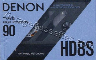 Denon DENON HD8S 1990–91 Type II Cassette Tape