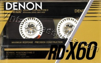 Denon DENON RD-X 1987 Type I Cassette Tape