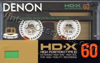 Denon DENON HD-X 1987 Type II Cassette Tape