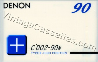 Denon C'Do-2 1997–01 Type II Cassette Tape