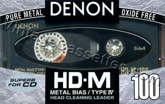 Denon DENON HD-M 1992–93 Type IV Cassette Tape