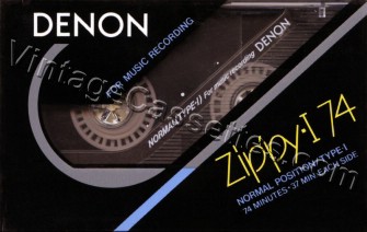 Denon DENON Zippy-I (RD-R) 1988 Type I Cassette Tape