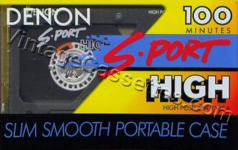 Denon DENON S-Port High 1992–93 Type II Cassette Tape