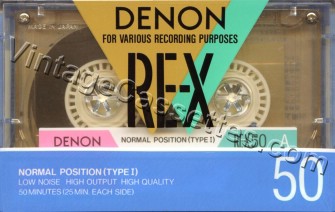 Denon DENON RE-X 1987 Type I Cassette Tape