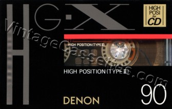 Denon DENON HG-X 1990 Type II Cassette Tape
