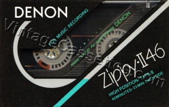 Denon DENON Zippy-II (HD-L) 1988 Type II Cassette Tape