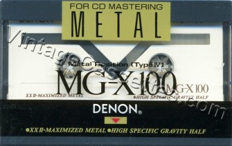 Denon DENON MG-X 1992–93 Type IV Cassette Tape