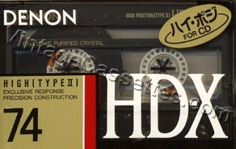 Denon DENON HD-X 1989 Type II Cassette Tape