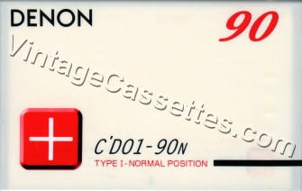 Denon C'Do-1 1997–01 Type I Cassette Tape