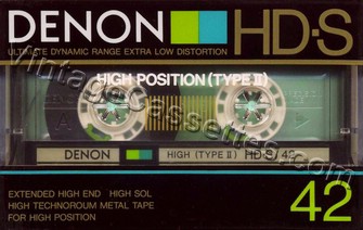 Denon DENON HD-S 1985 Type II Cassette Tape