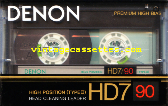 Denon DENON HD7 1987 Type II Cassette Tape