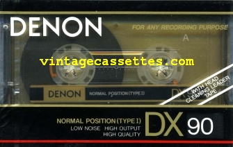 Denon DENON DX 1990–91 Type I Cassette Tape