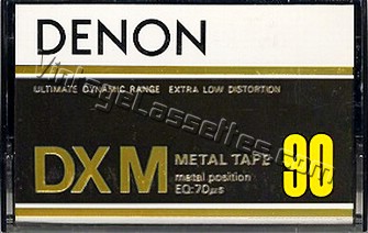 Denon DENON DXM 1978–80 Type IV Cassette Tape