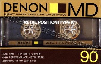 Denon DENON MD 1985 Type IV Cassette Tape