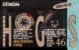 Denon DENON HG-S 1990 Type II Cassette Tape