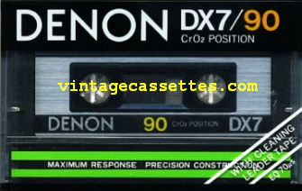 Denon DENON DX7 1981 Type II Cassette Tape