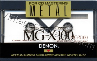 Denon DENON MG-X 1991 Type IV Cassette Tape