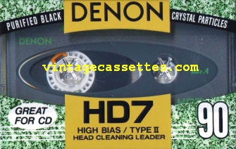 Denon DENON HD7 1992–93 Type II Cassette Tape