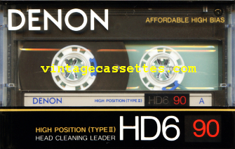 Denon DENON HD6 1987 Type II Cassette Tape