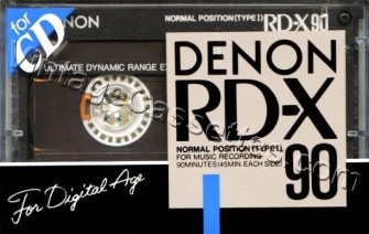 Denon DENON RD-X 1988 Type I Cassette Tape