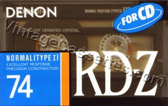 Denon DENON RD-Z 1989 Type I Cassette Tape