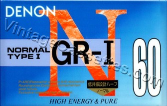 Denon DENON GR-I 1993–94 Type I Cassette Tape