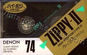 Denon DENON Zippy-II 1989 Type II Cassette Tape