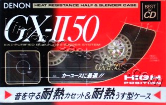 Denon DENON GX-II 1992–93 Type II Cassette Tape