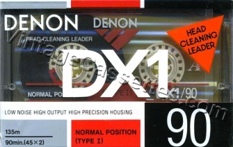 Denon DENON DX 1994–96 Type I Cassette Tape