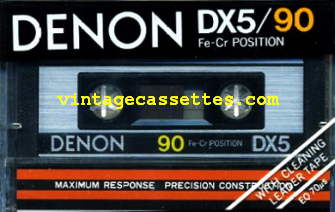 Denon DENON DX5 1981 Type III Cassette Tape