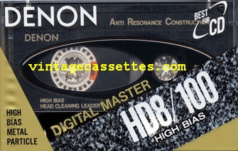 Denon DENON HD8 1990–91 Type II Cassette Tape