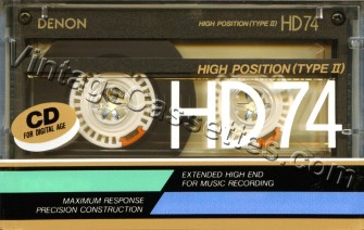 Denon DENON HD 1987 Type II Cassette Tape
