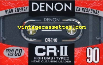 Denon DENON CRII 1994–96 Type II Cassette Tape