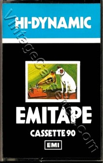 EMI EMI Hi-Dynamic 90 Type I Earlier Version 1975–77 Type I Cassette Tape