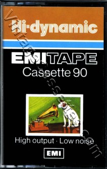 EMI EMI Hi-Dynamic 90 Type I Later Version 1975–77 Type I Cassette Tape