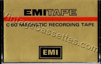 EMI EMI C-60 1972 1972–74 Type I Cassette Tape