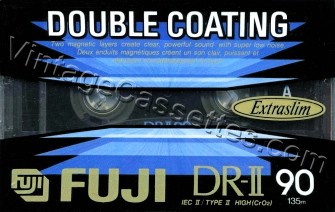Fuji/Axia FUJI DR-II 1992–95 Type II Cassette Tape