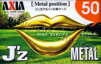 Fuji/Axia AXIA Jz Metal G 1997 Type IV Cassette Tape