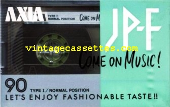 Fuji/Axia AXIA JP-F 1989 Type I Cassette Tape