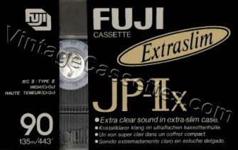 Fuji/Axia FUJI JP-IIx Slim 1990–91 Type II Cassette Tape