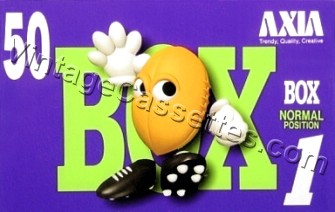 Fuji/Axia AXIA BOX 1 50 A Type I "ball" theme 1995 Type I Cassette Tape