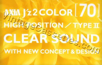 Fuji/Axia AXIA Jz2 J 2000 Type II Cassette Tape