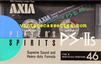 Fuji/Axia AXIA PS-IIs 1987 Type II Cassette Tape