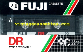 Fuji/Axia FUJI DR 1985–87 Type I Cassette Tape