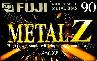 Fuji/Axia FUJI Metal Z 1995–97 Type IV Cassette Tape