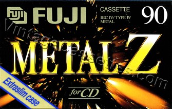 Fuji/Axia FUJI Metal Z 1995–97 Type IV Cassette Tape