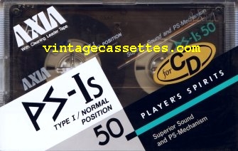 Fuji/Axia AXIA PS-Is 1988 Type I Cassette Tape
